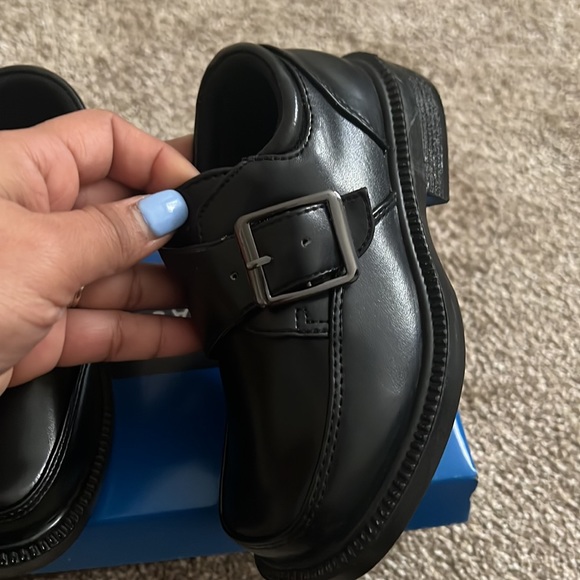 French toast black shoes for toddler size 8 ntw - Picture 3 of 5